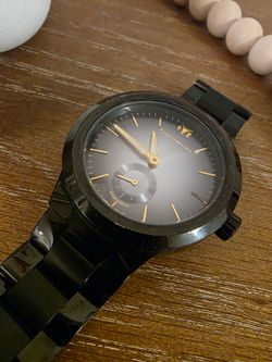 Technomarine MoonSun black stainless steel watch