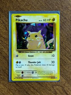 Pikachu (Cracked ice holo)