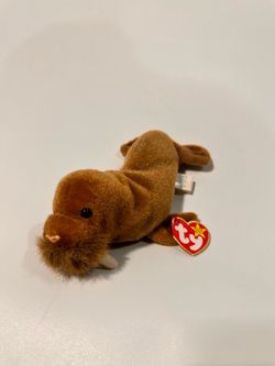 Ty Beanie Baby – Jolly the Walrus, Tags Attached