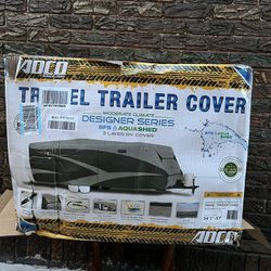 Adco Trailer Cover 34ft - 37ft ADCO Designer Series SFS AquaShed Travel Trailer RV Covers