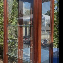 Vintage curio cabinet