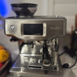 Breville the Barista Touch Espresso Machine - Brushed Stainless Steel -BES880BSS
