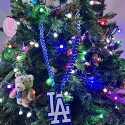 LA DODGERS CHAIN 