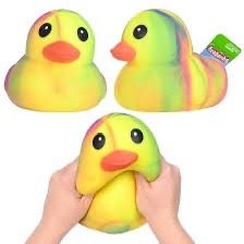 SUNNY DAYS SQUEEEZY TIE DYE DUCK