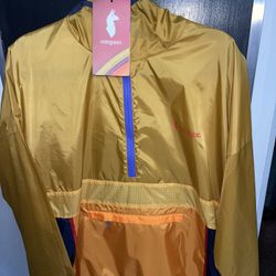 Cotopaxi Multicolor Half-zip Windbreaker Jacket - brand new never worn tags attached size L