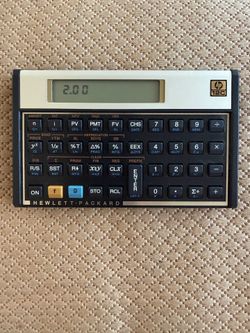 HP 12C Financial Calculator