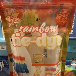 New tie-dye kit seven dollars