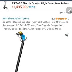 Bugatti  9 Electric Scooter