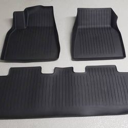 BRAND NEW 2020-2024 TESLA MODEL Y ALL-WEATHER INTERIOR FLOOR LINERS - $120