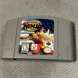 Mystical Ninja Starring Goemon (Nintendo 64, N64) - Authentic Cart Only