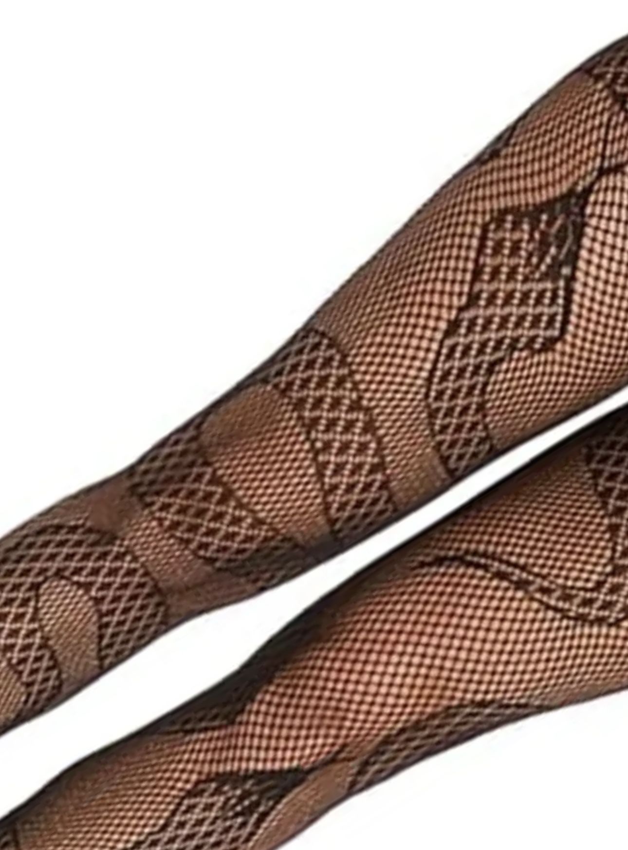 Snake Fishnets Tights Hollow Out See-through Slim Footed Pantyhose Black 1 