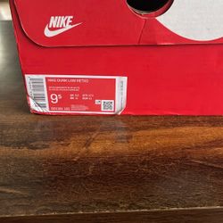 Unc Dunk Low Size 9.5 Men’s