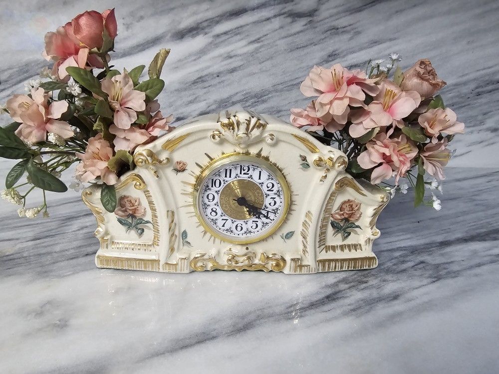 1920 Porcelain Clock