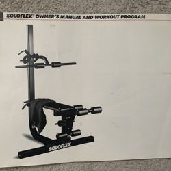 SoloFlex Muscle Machine Home Gym w/ Leg Extension & Butterfly