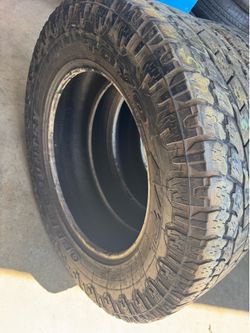 Toyo Open Country A/T III Tires 275/65R20 – 10 ply used