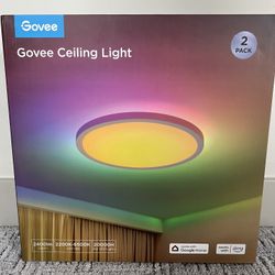Govee Smart Ceiling Light 2-Pack - White - Brand New Unopened