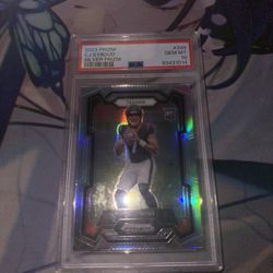 2023 Silver Prizm CJ Stroud PSA10