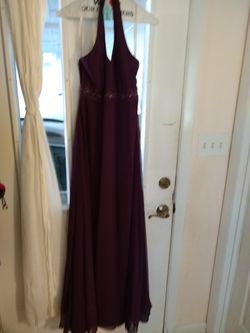 David's Bridal long dress