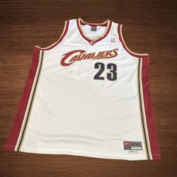 LeBron James nba Cleveland cavaliers basketball jersey size xxl.