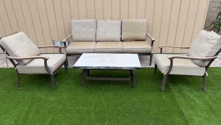 Patio table set