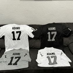 Raiders Davante Adams Jerseys Men Women & Kids