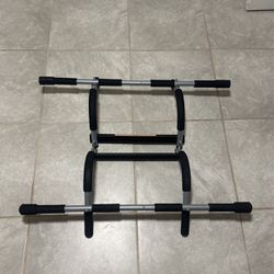 Pro Fit Iron Gym Pull Up Bars Both For $15 