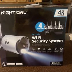 Night Owl 4K Resolution 4 Cameras 