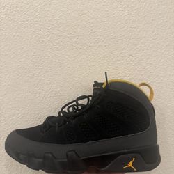 Air Jordan 9 Retro Dark Charcoal University Gold 2021 size 8.5