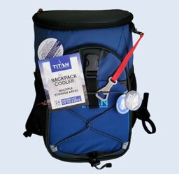 Titan Deep Freeze 24 Can (16Qt) Backpack Cooler Insulated Leak Proof Camping