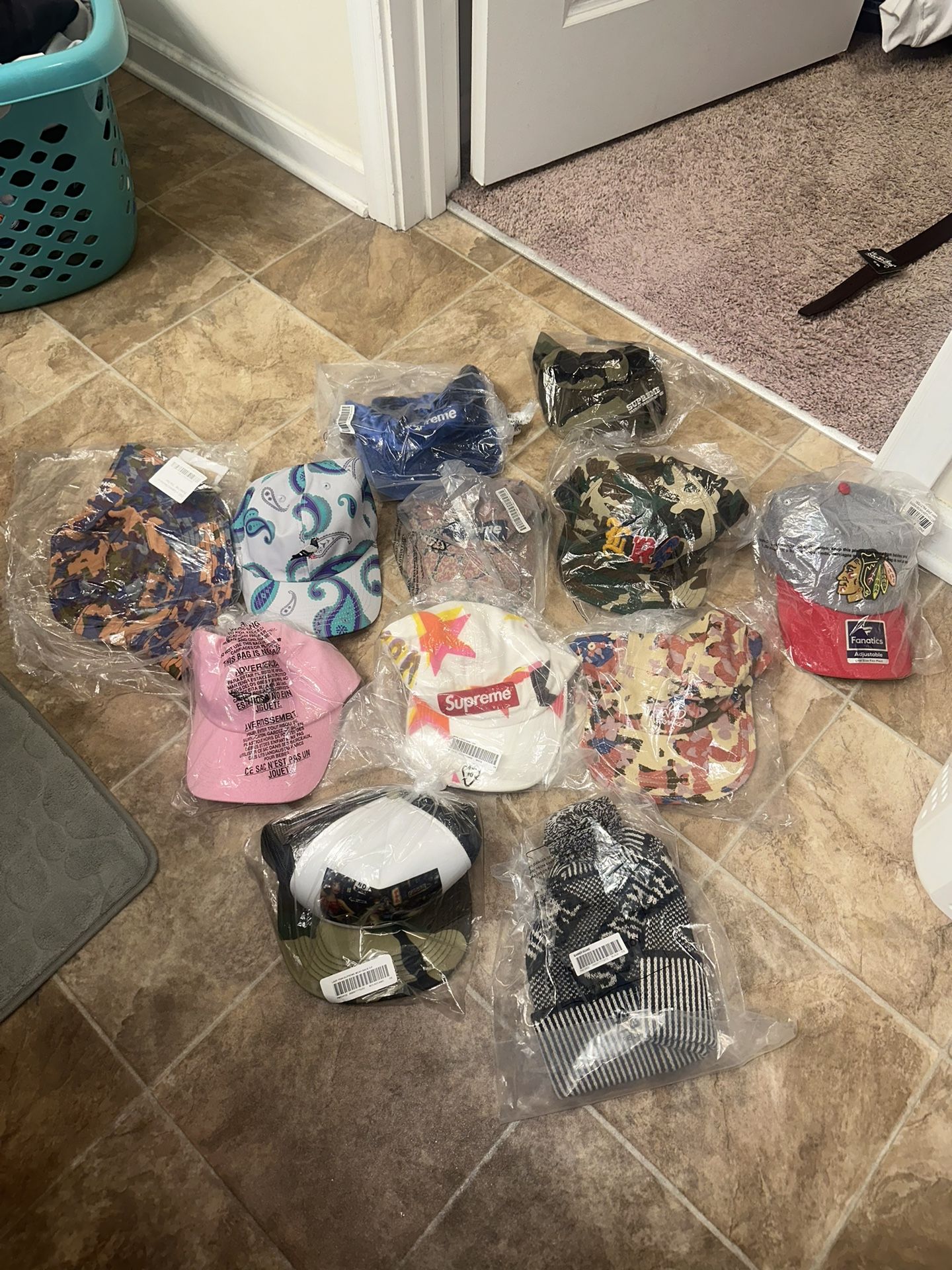 Supreme And Staple Pigeon Hats Plus End All New And 100 % Authentic
