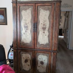 Armoire Cabinet Computer Desk 