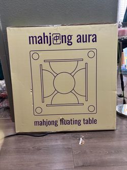 Floating Mahjong Table for Pool, Double-Sided Water Game Table
