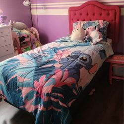 Pink Twin Size Bed