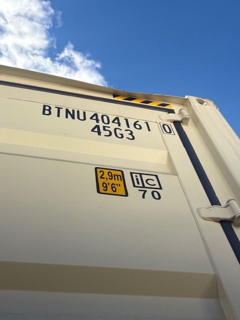 One-Trip 40HC OS (4-Door) – Damage Disclosure Listing