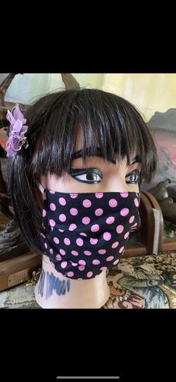 Good quality fabric protective face masks many colors and styles available