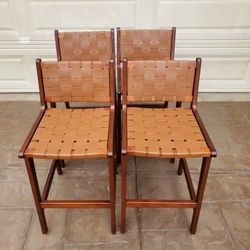 Brown Woven Chairs