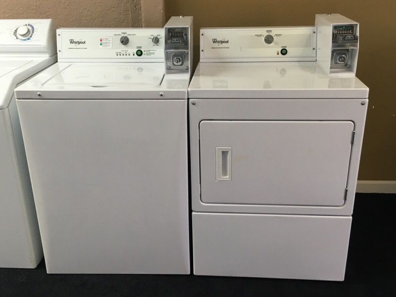 WHIRLPOOL COMMERCIAL WASHER AND DrYER