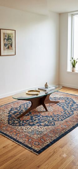 A set of Authentic Adrian Pearsall coffee table and side table