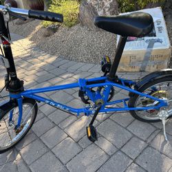 2 Vintage DaBike Folding Bikes