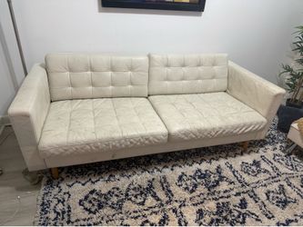 Muebles de piel cuero blanco