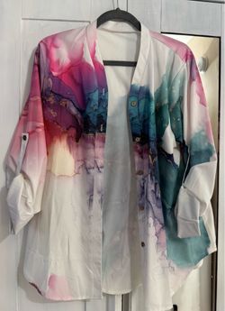 Women’s button dress top