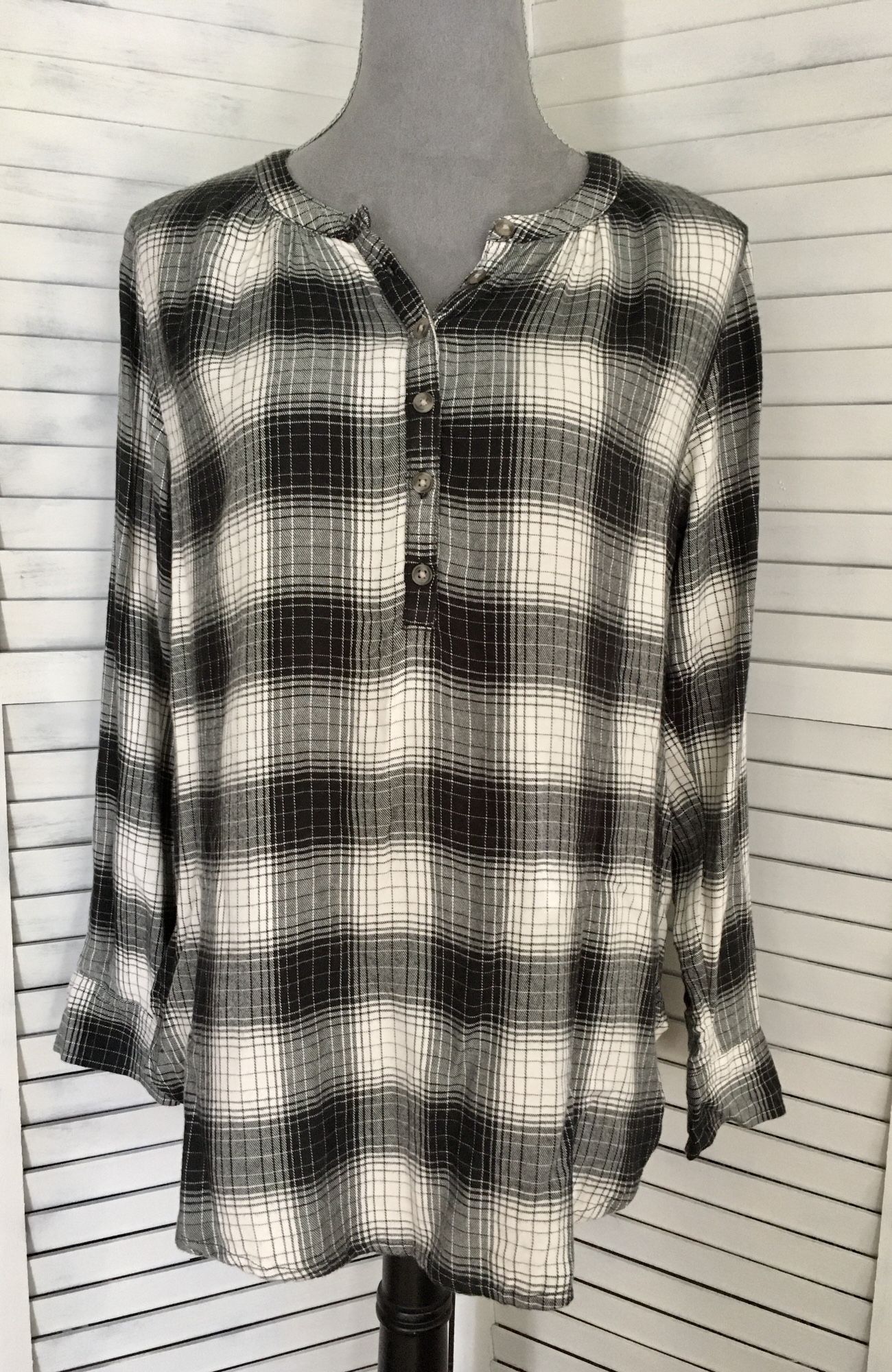 Plaid Top, Small 