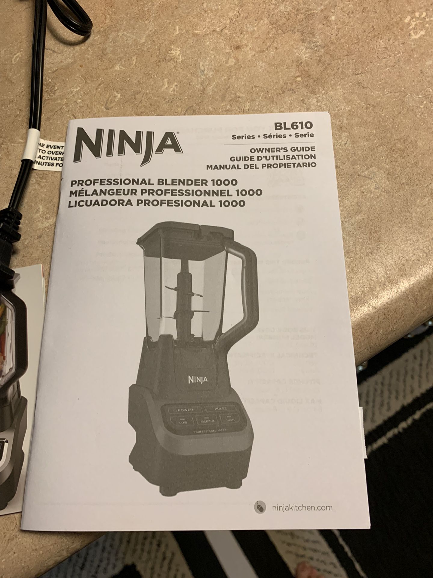 Ninja Professional Blender 3-speed 1000-watt Black Blender Brand New In  Seal Box for Sale in Miramar, FL - OfferUp