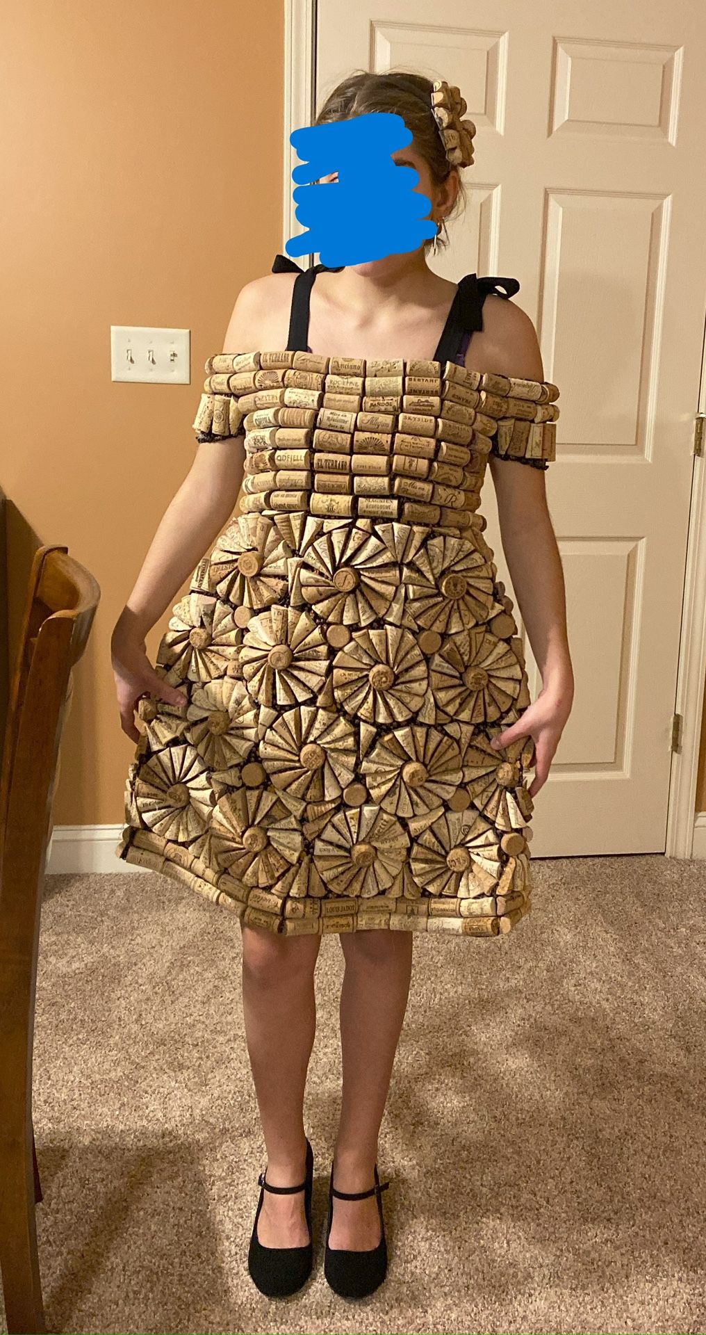 Original Wine Cork Dress! Awesome!