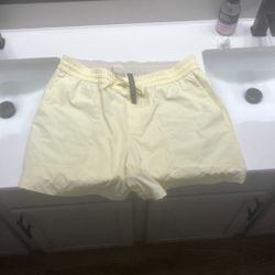 Yellow Lululemon Men’s Shorts