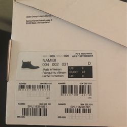 Aldo Namibi Size 9