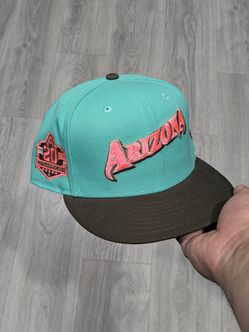New Era 59fifty Arizona Diamondbacks 7 5/8 Just Caps Tea Inspired Fitted Hat 