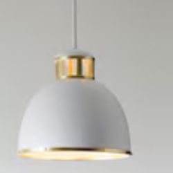 Kichler Sansara 3 -Light Champagne Gold Coastal Dome Medium Hanging Pendant light