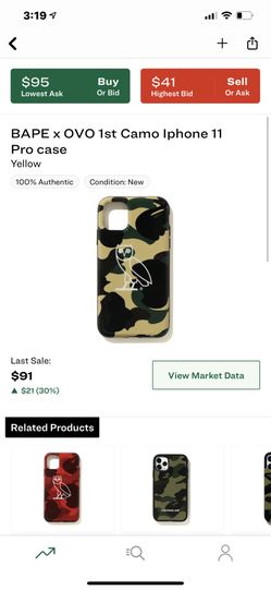 Bape X Ovo iPhone 11 Pro Cover