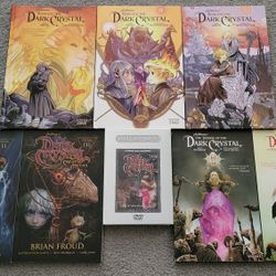 The Dark Crystal (DVD, 1982, 2003) Movie! Plus, Hardcover Graphic Novel Vol. 1, 2 & 3! Softcover TPB Too, Jim Henson, Creation Myths! Mint Cond!
